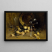 Yellow Roses Still Life - Emil Carlsen — framed artwork on a wall