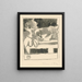Fish - Emil Filla — framed artwork on a wall