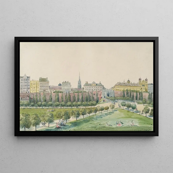 Emil Htter - Die Stubenbastei und das Stubentor in Wien.webp