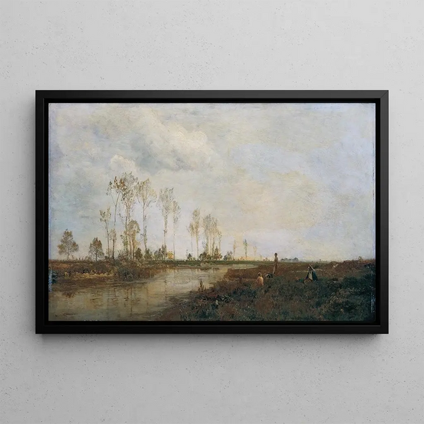 Emil Jakob Schindler - An der Thaya bei Lundenburg I.webp