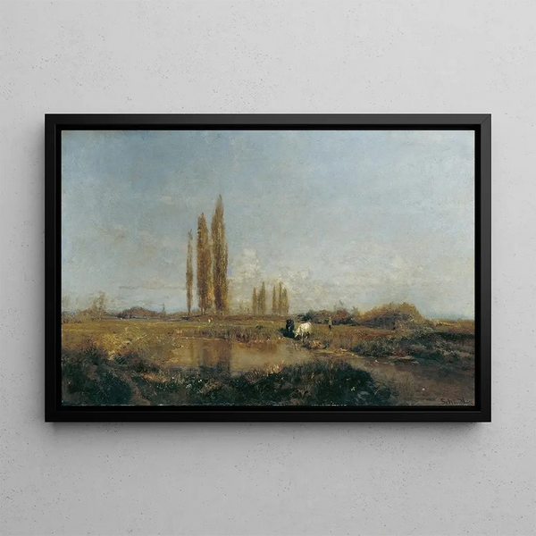 Emil Jakob Schindler - An der Thaya bei Lundenburg.webp
