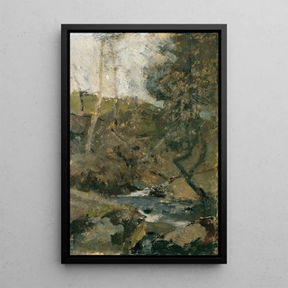 Emil Jakob Schindler - Bach im Wienerwald.webp