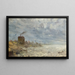 Côte de la mer de Sylt - Emil Jakob Schindler — ingelijst kunstwerk aan de muur