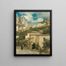 Vue van Capri - Emil Lugo — ingelijst kunstwerk aan de muur