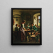 Een maaltijd in de bergen - Emil Rau — ingelijst kunstwerk aan de muur