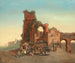 Porte Furbass in Rome - Emil Theodor Richter — weergave van het kunstwerk