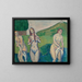 Badende vrouwen - Émile Bernard — ingelijst kunstwerk aan de muur