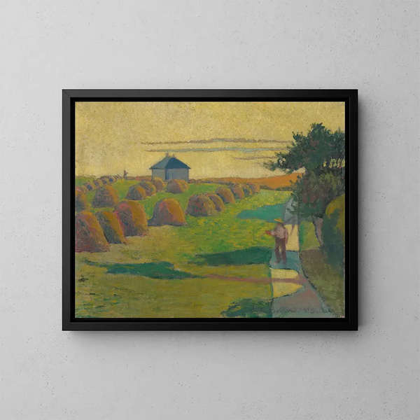 Saint-Briac - Émile Bernard — ingelijst kunstwerk aan de muur