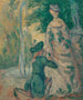 De wetenschap van de galanterie - Émile Bernard — weergave van het kunstwerk