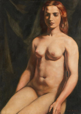 Emile Bernard - Seated nude.webp