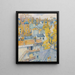 Vue des toits - Émile Bernard — framed artwork on a wall