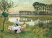 Zomeravond - Émile Claus — weergave van het kunstwerk