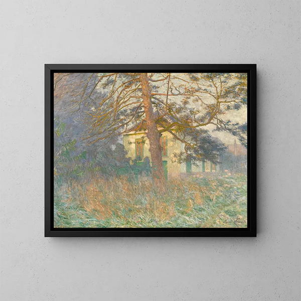Villa Zonneschijn - Émile Claus — framed artwork on a wall