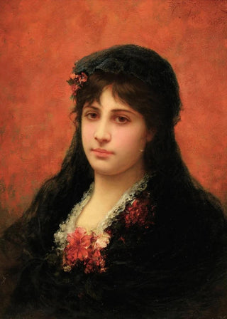 Emile EismanSemenowsky - Portrait dune espagnole.webp