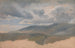 Studie van landschap met wolken - Émile Loubon — weergave van het kunstwerk