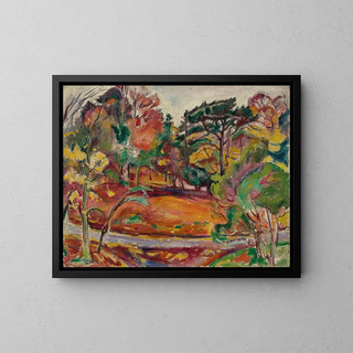 Emile Othon Friesz - Automne  Honfleur la Cte de Grce.webp
