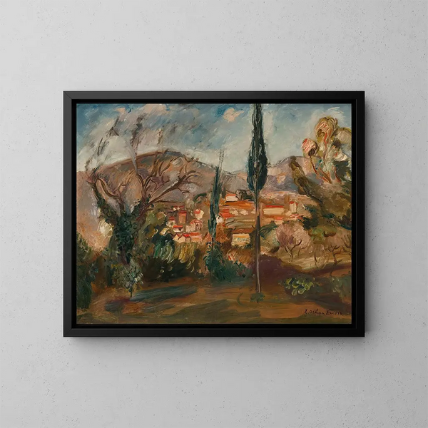 Cap Brun - Émile Othon Friesz — framed artwork on a wall