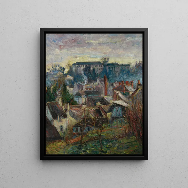 Falaise - Émile Othon Friesz — framed artwork on a wall