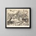 van het Kattendick Havenbekken in Antwerpen - Émile Othon Friesz — ingelijst kunstwerk aan de muur