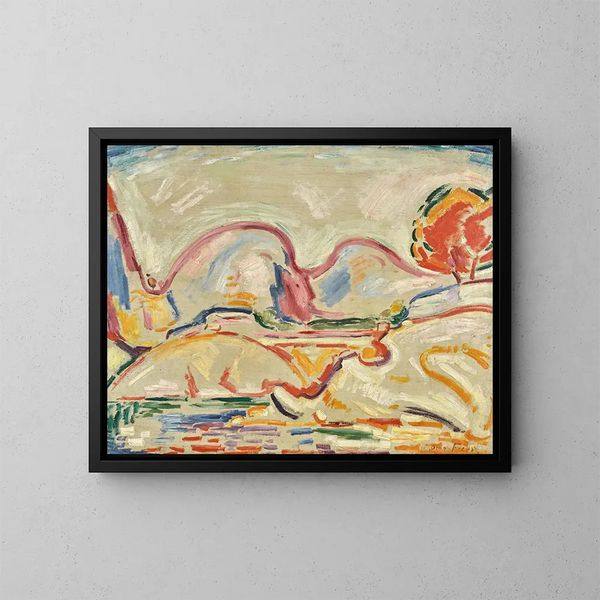 La Ciotat - Émile Othon Friesz — framed artwork on a wall