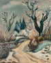 Landschap onder de sneeuw - Émile Othon Friesz — weergave van het kunstwerk