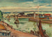 Uitgang van de haven in Honfleur - Émile Othon Friesz — weergave van het kunstwerk