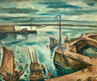 Emile Othon Friesz - The Harbour of Le Havre.webp