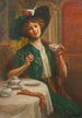 Style en gratie - Émile Vernon — weergave van het kunstwerk