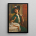 Style en gratie - Émile Vernon — ingelijst kunstwerk aan de muur