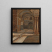 L'Alhambra in Granada - Émile Vloors — ingelijst kunstwerk aan de muur