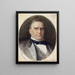 William McKinley - Emily Drayton Taylor — ingelijst kunstwerk aan de muur