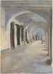 Une loggia - Emily Sargent — weergave van het kunstwerk