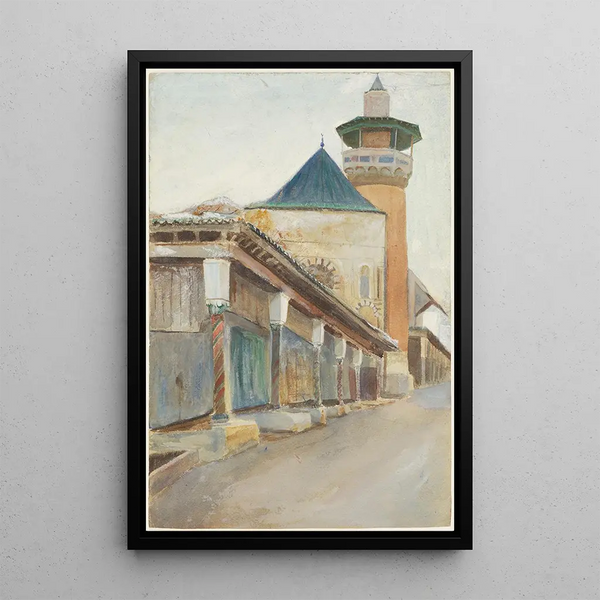 Emily Sargent - Quayside Scene with Church.webp