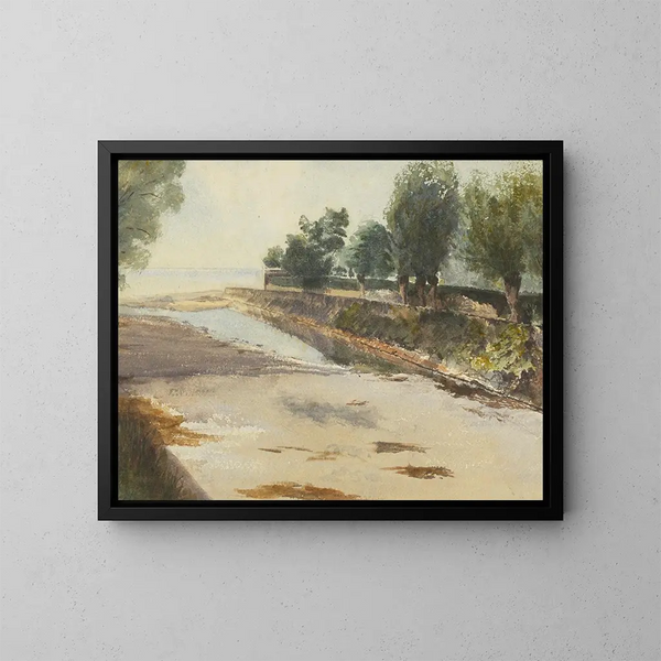 Vevey - Emily Sargent — ingelijst kunstwerk aan de muur