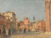 Place Saint-Jean in Venetië - Emma Ciardi — weergave van het kunstwerk