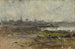 Studie van mistig kustlandschap - Emma Löwstädt-Chadwick — weergave van het kunstwerk