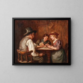 Emma Mller von Seehof - Kartenspielerinnen.webp