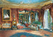 Uitzicht op een interieur 1867 - Emma Roberts — weergave van het kunstwerk