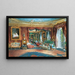Uitzicht op een interieur 1867 - Emma Roberts — ingelijst kunstwerk aan de muur