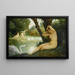 Leda en de zwaan - Emmanuel Benner — ingelijst kunstwerk aan de muur