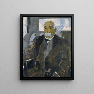 Emmanuel Gondouin - Georges Clemenceau 18411929 assis dans une voiture descendant les Champslyses.webp