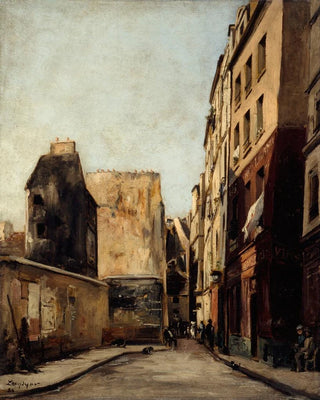 Emmanuel Lansyer - La Rue SaintJulienlePauvre.webp