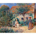 Reproductie van het schilderij in Bretagne - Pierre-Auguste Renoir