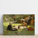 Reproductie van het schilderij En plein soleil - James Tissot