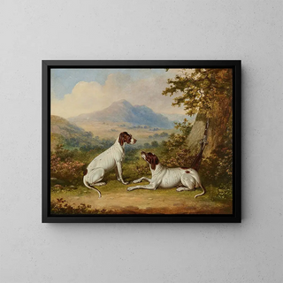 English School - Pointers in an extensive landscape.webp