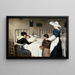 Het bezoek van de moeder in het ziekenhuis - Enrique Paternina García Cid — ingelijst kunstwerk aan de muur