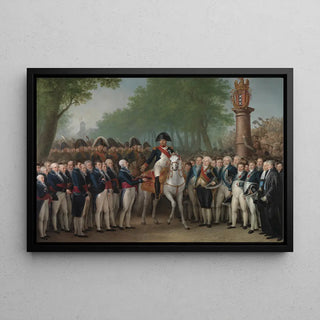 Intocht van Napoleon in Amsterdam - Mattheus Ignatius van Bree