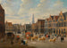 Meirplaats in Antwerpen - Erasmus de Bie — weergave van het kunstwerk