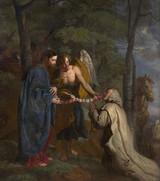 Erasmus Quellinus - The Virgin saving a Carthusian monk from an ambush.webp