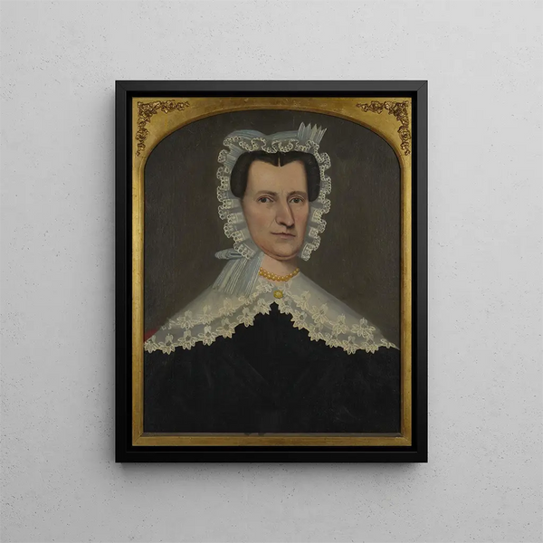 Catherine - Erastus Salisbury Field — framed artwork on a wall
